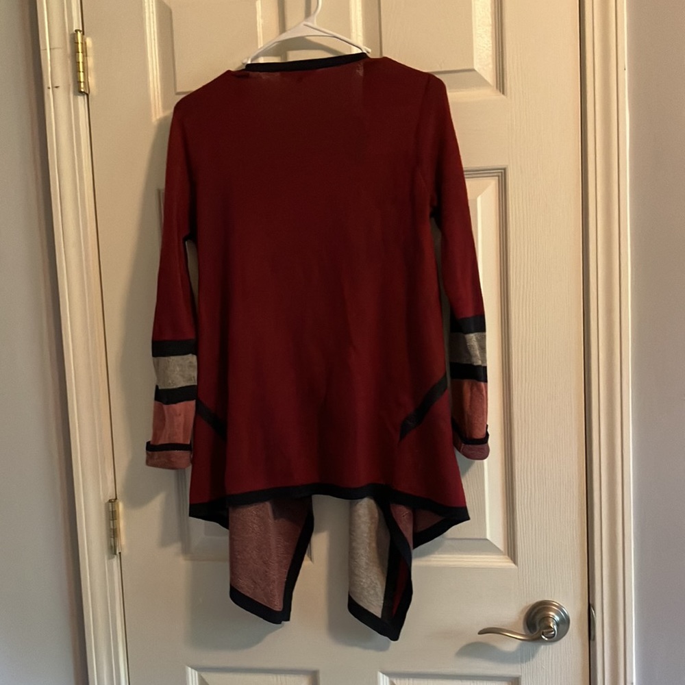Red Cardigan for Fall stitch fix purchased - Picture 4 of 4